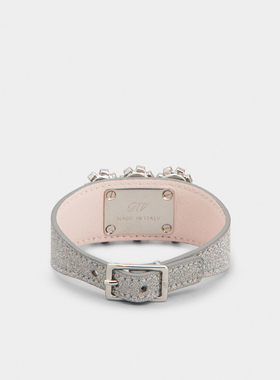 【24期免息】Roger Vivier/RV配饰Strass Flower饰扣手镯