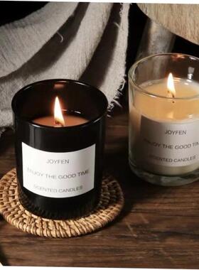 香薰蜡烛 non-smoking, scented glass candles candle smokeless