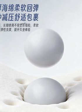 OES人体工学护腰坐垫靠背垫腰靠腰部支撑矫正坐姿办公室久坐神器