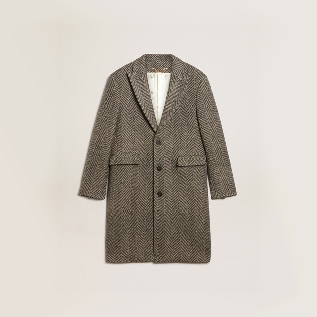 GoldenGoose wool single-breasted coat