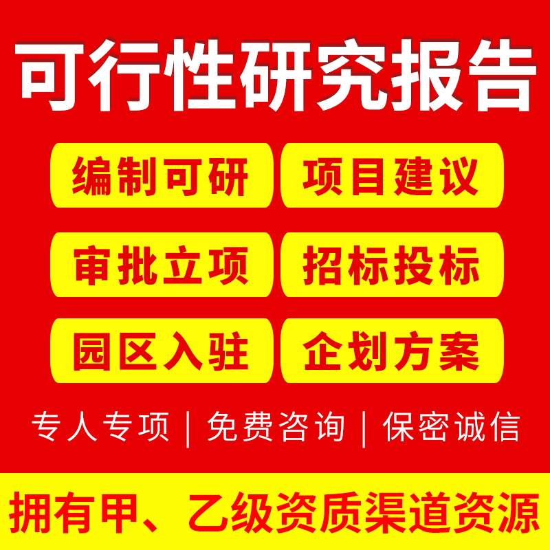 商业计划书撰写代做可行性研究报告项目立项创业融资方案策划PPT