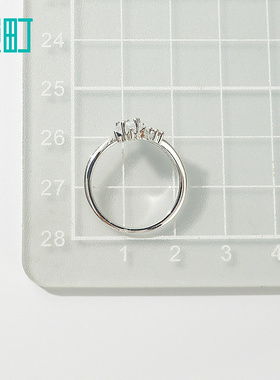 畹町少女星空开口戒指