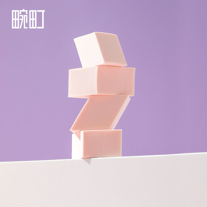 畹町菱形粉扑盒装美妆蛋不吃粉海绵块粉底液散粉干湿两用化妆工具,淘宝优惠券,粉丝福利购,淘宝优惠卷