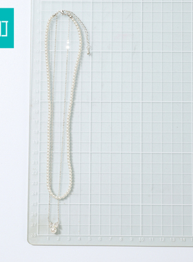 畹町珍珠双层气质项链高级感轻奢小众颈链锁骨链女配饰