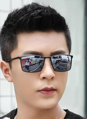 近视带度数男款太阳镜骑行运动偏光钓鱼驾驶开车专用男士