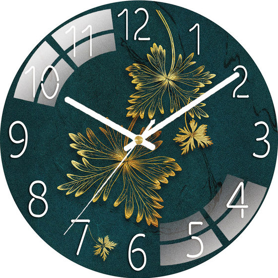 Dilan Clocks Living Room Home Wall-Mounted Bedroom Silent