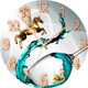 Dilan wall clock living room home creative bedroom