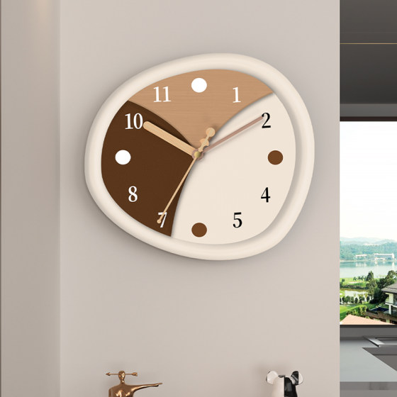 New swing creative silent wall clock for living room and home