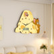 Cute Cartoon Clock Cartoon Restaurant No-Punch Wall Watch