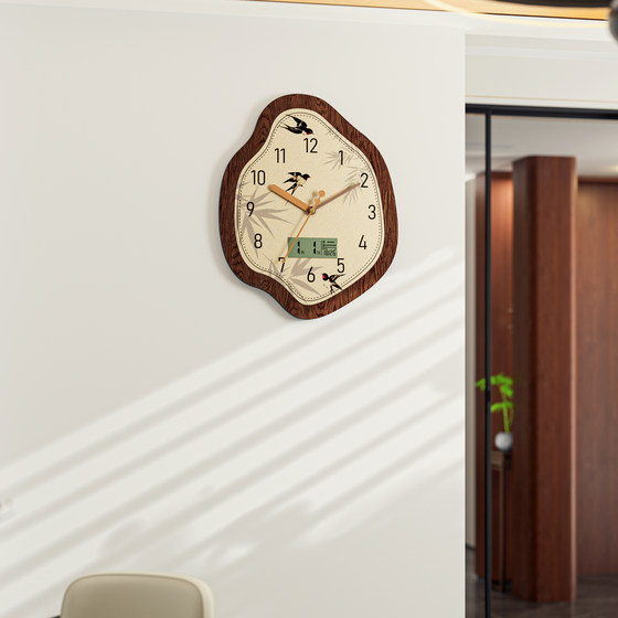 Wooden Clock Silent Wall Clock High Art Clock