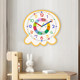 New early childhood education wall clock learning clock for living room and home use