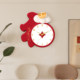 Dilan Chinese-style living room punch-free wall clock silent clock