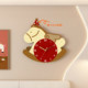 Internet celebrity Trojan swing clock wall clock home wall clock