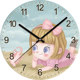 Dilan Cartoon Children's Cute Silent Guest Bedroom Clock