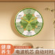 Radio wall clock automatically mutes the clock quartz clock