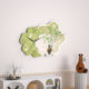 Dilan decorative painting silent clock without punching