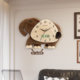 Elephant New Creative Quartz Clock No-Punch Wall Clock