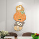 Clock Silent Perpetual Calendar Decorative Painting Hanging Picture