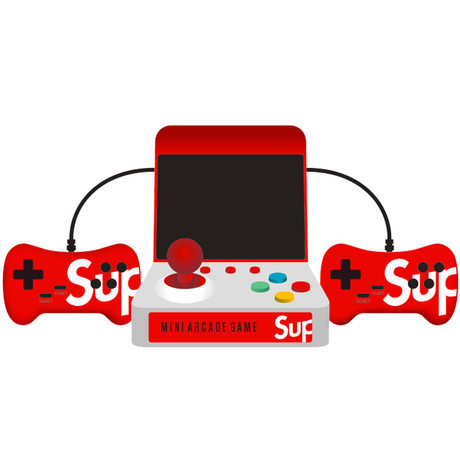 Sup Xiaohongji Double Mini Desktop Game Console Handheld Super Mary Contra Shadow Legends Home Tv Handheld