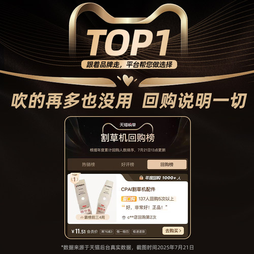 CPAI割草机刀片一字菱形圆锯片锰钢加厚进口合金齿割灌机配件通用 - 图0