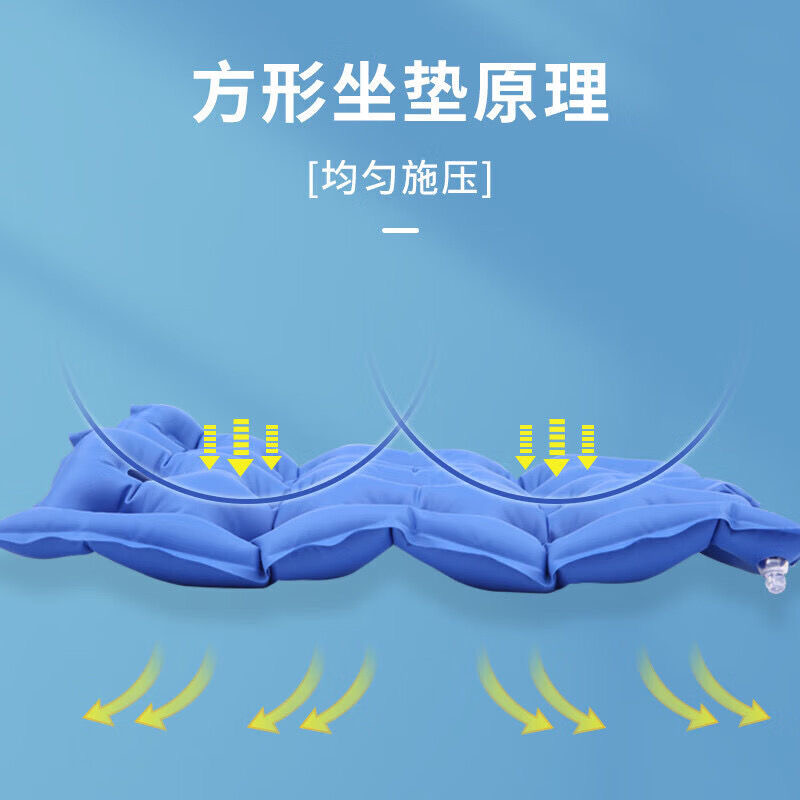 海氏海诺医用防褥疮垫充气坐垫瘫痪痔疮病人卧床轮椅压疮办公久坐 - 图1