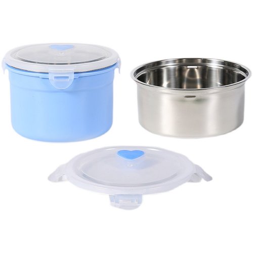 自热包发热包加热饭盒户外宿舍火锅不锈钢保温餐盒不插电自热饭盒 - 图3