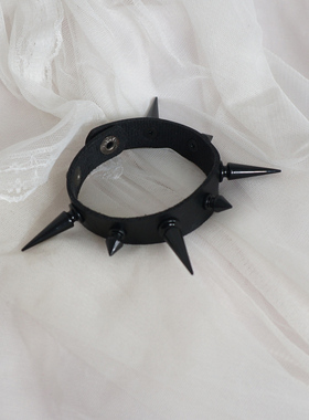 男女原宿风朋克铆钉个性摇滚手链