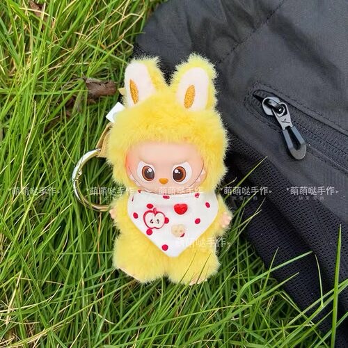 10cm4.0拉布布娃衣mini心底密码系列N-Z4代labubu衣服A-M改娃 - 图3