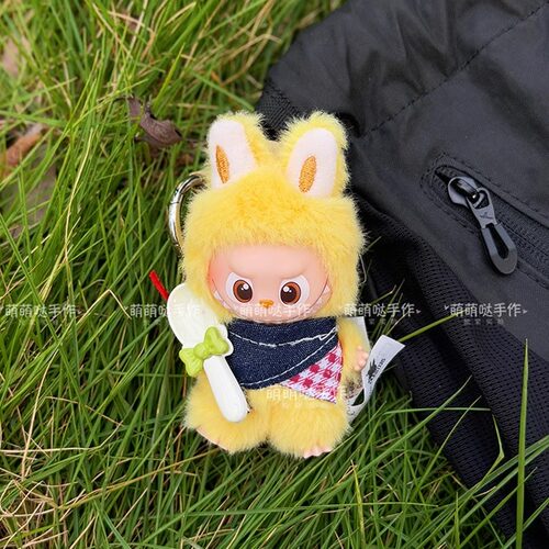 10cm4.0拉布布娃衣mini心底密码系列N-Z4代labubu衣服A-M改娃 - 图1