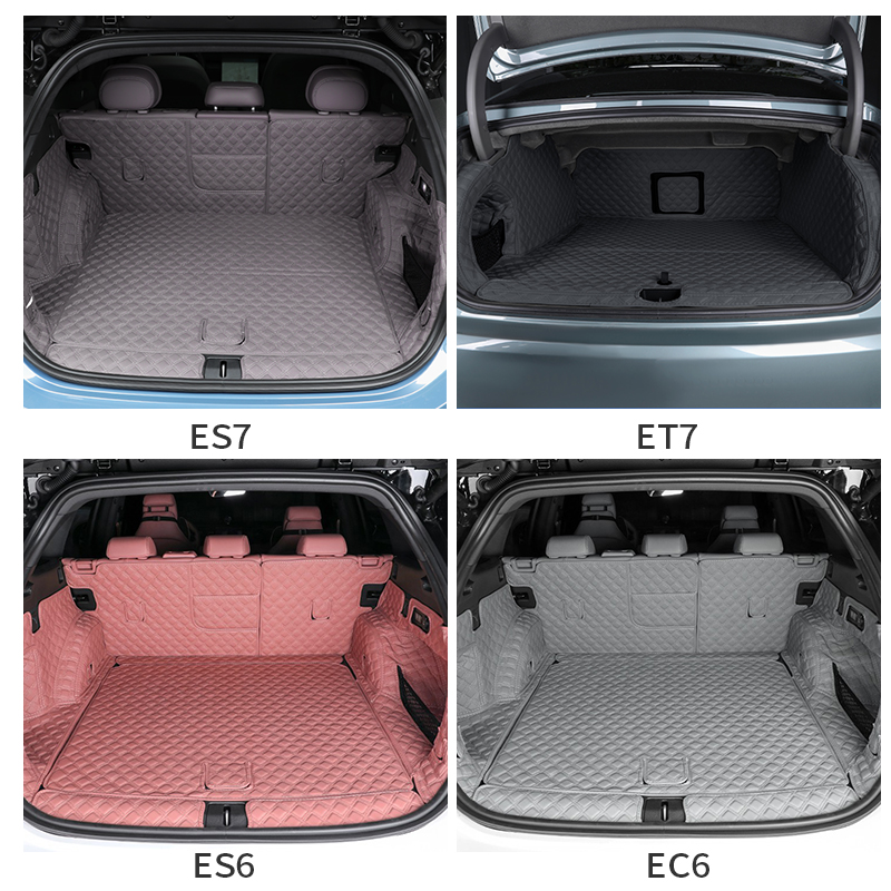 适用23款蔚来ES6ES8ET5TES7ET7EC6汽车后备箱垫全包围尾箱垫内饰 - 图0