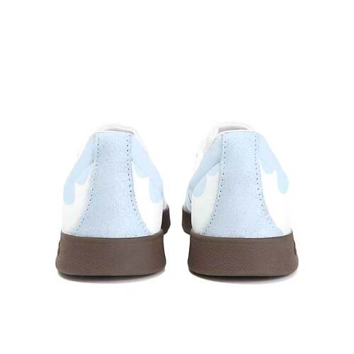 【定制球鞋】Adidas neo VL Court 2.0  板鞋   蓝爪闪闪  ID6015 - 图1