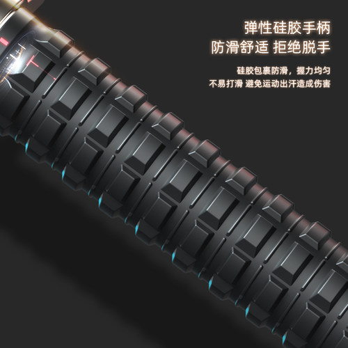 实心甩棍防身合法武器车载三节伸缩摔棍自卫收缩加粗狗打棒子防狼 - 图2
