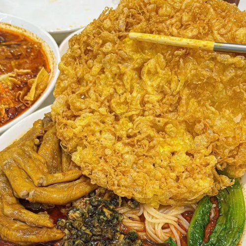 黄金炸蛋商用柳州螺蛳粉网红漩涡炸蛋半成品火锅串串香嗦粉伴侣 - 图3