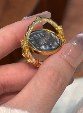 S925纯银复古风欧美风古罗马仿古币项链 复刻钱币vintage精致轻奢