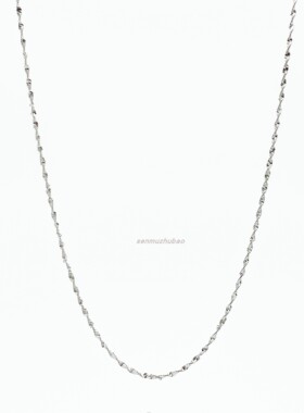 意大利水波纹素链精致