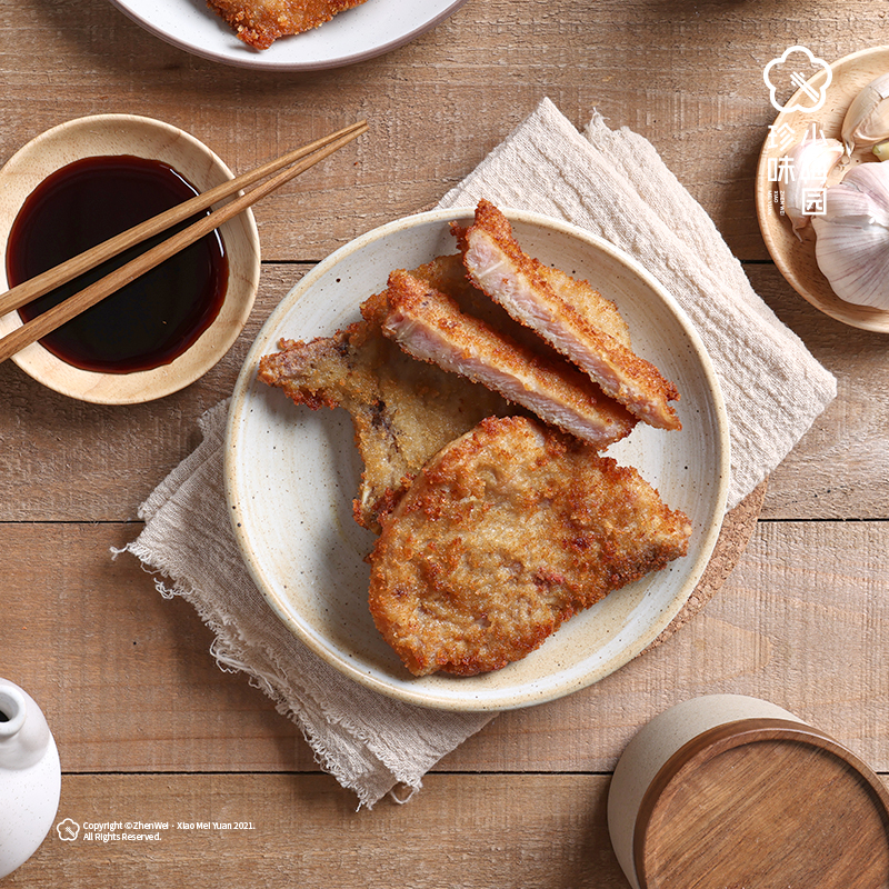 【详情页领10元优惠券】珍味小梅园黄金炸猪排片快手菜冷冻炸猪排,淘宝优惠券,粉丝福利购,淘宝优惠卷