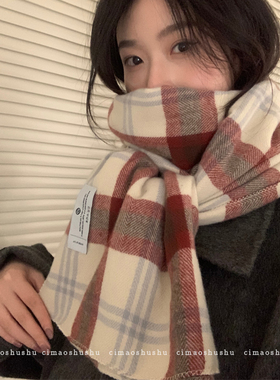 刺毛叔叔秋冬韩系女围巾保暖