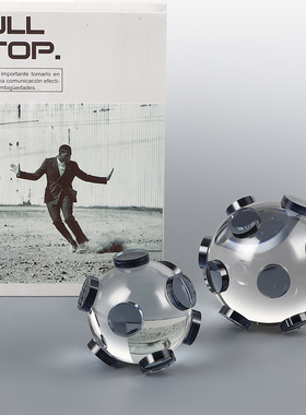 软装设计水晶几何圆形抽象能量球