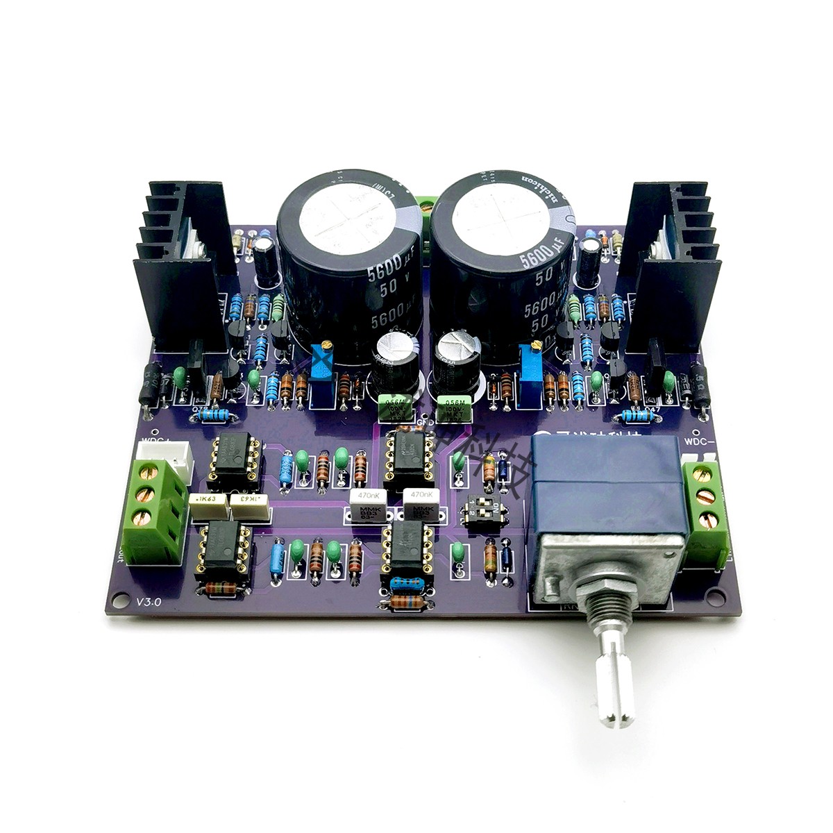 音乐传真A1 A14Mk前级板 HIFI发烧音频放大器 直耦式运放前级前置