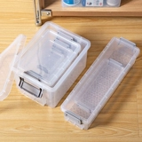 Прозрачная настольная коробка для хранения, игра с едой, игрушка, пластиковый маленький ящик для хранения