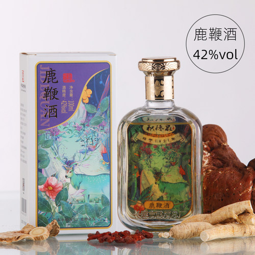 [ 店铺热销 ] 积德泉人参鹿鞭松茸酒100ml官方正品敬长辈送父母 - 图2