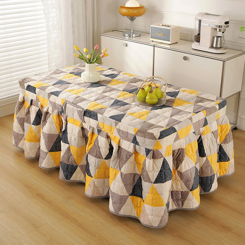 长方形烤火桌子罩套双面绒烤火罩加厚水晶绒电炉罩冬季被罩烤火被,淘宝优惠券,粉丝福利购,淘宝优惠卷