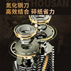 Deli paper shredder crusher hand-cranked manual disc card