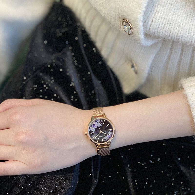 巴拉赫复古风森女系优雅气质女表 巴拉赫国产腕表