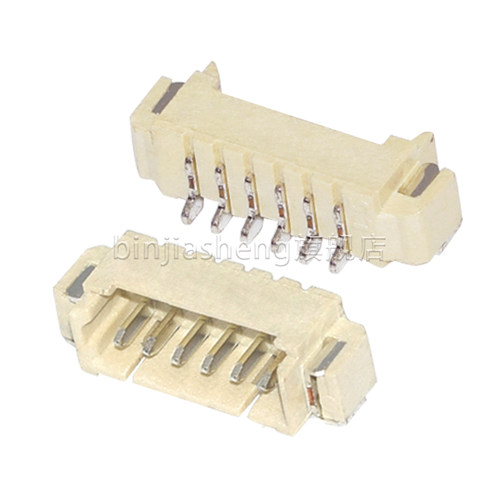 卧贴1.25mm间距卧式贴片座子插座2P3P4P5P6P8P10-16p连接器接插件 - 图3