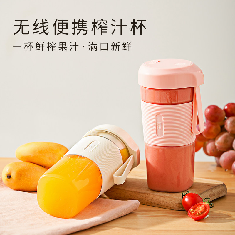 凡先生家用水果小型便携式炸榨汁机 凡先生蓓珊榨汁机