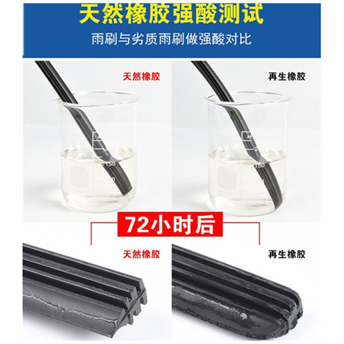 适用东风风行SX6/S500/T5景逸X5/X3/S50菱智M3/M5/V3无骨雨刮器 - 图1