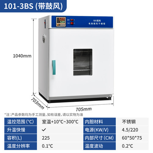 电热恒温鼓风干燥箱实验室高温工业烤箱电焊条模具汽车大灯烘干箱 - 图0