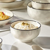 High-end ceramic rice bowl 2026 new small eating bowl