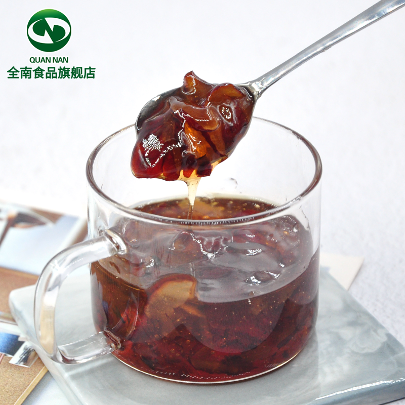 全南大枣茶柚子茶1000g韩国冲饮 齐鲁壮硕蜂蜜果味茶